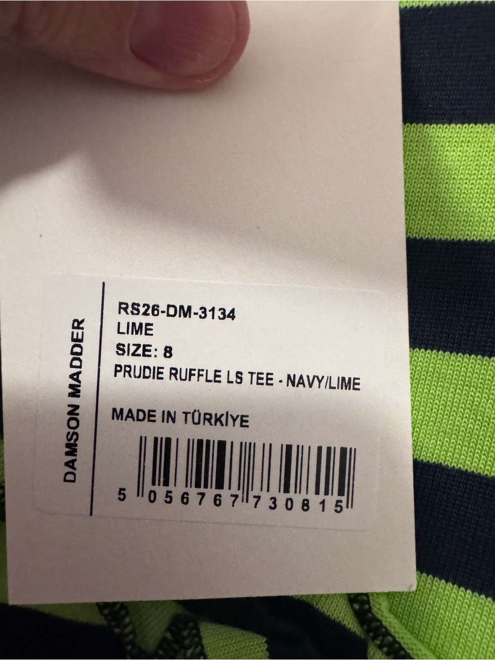Dumb đź’© I Bought While Drinking Wine: Damson Madder Prudie Ruffle Long Sleeve Tee - Picture 4 of 10